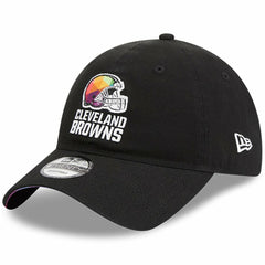 Cleveland Browns New Era 2023 NFL Crucial Catch 9TWENTY Adjustable Hat - Black Hats
