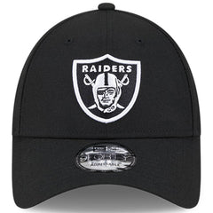 Las Vegas Raiders New Era 2023 NFL Crucial Catch 9FORTY Adjustable Hat - Black Hats