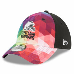 Cleveland Browns New Era 2023 NFL Crucial Catch 39THIRTY Flex Hat - Pink Hats