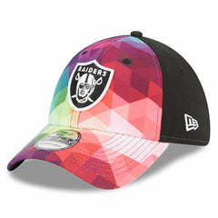 Las Vegas Raiders New Era 2023 NFL Crucial Catch 39THIRTY Flex Hat - Pink Hats
