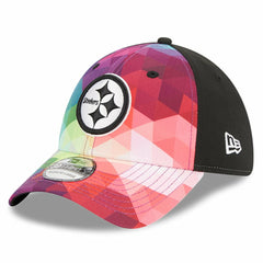 Pittsburgh Steelers New Era 2023 NFL Crucial Catch 39THIRTY Flex Hat - Pink Hats