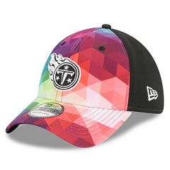 Tennessee Titans New Era 2023 NFL Crucial Catch 39THIRTY Flex Hat - Pink Hats