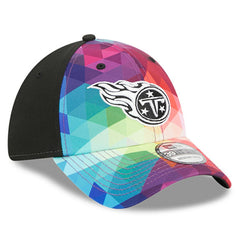 Tennessee Titans New Era 2023 NFL Crucial Catch 39THIRTY Flex Hat - Pink Hats