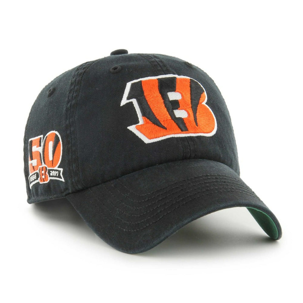 Cincinnati Bengals '47 Sure Shot Franchise Fitted Hat - Black Hats