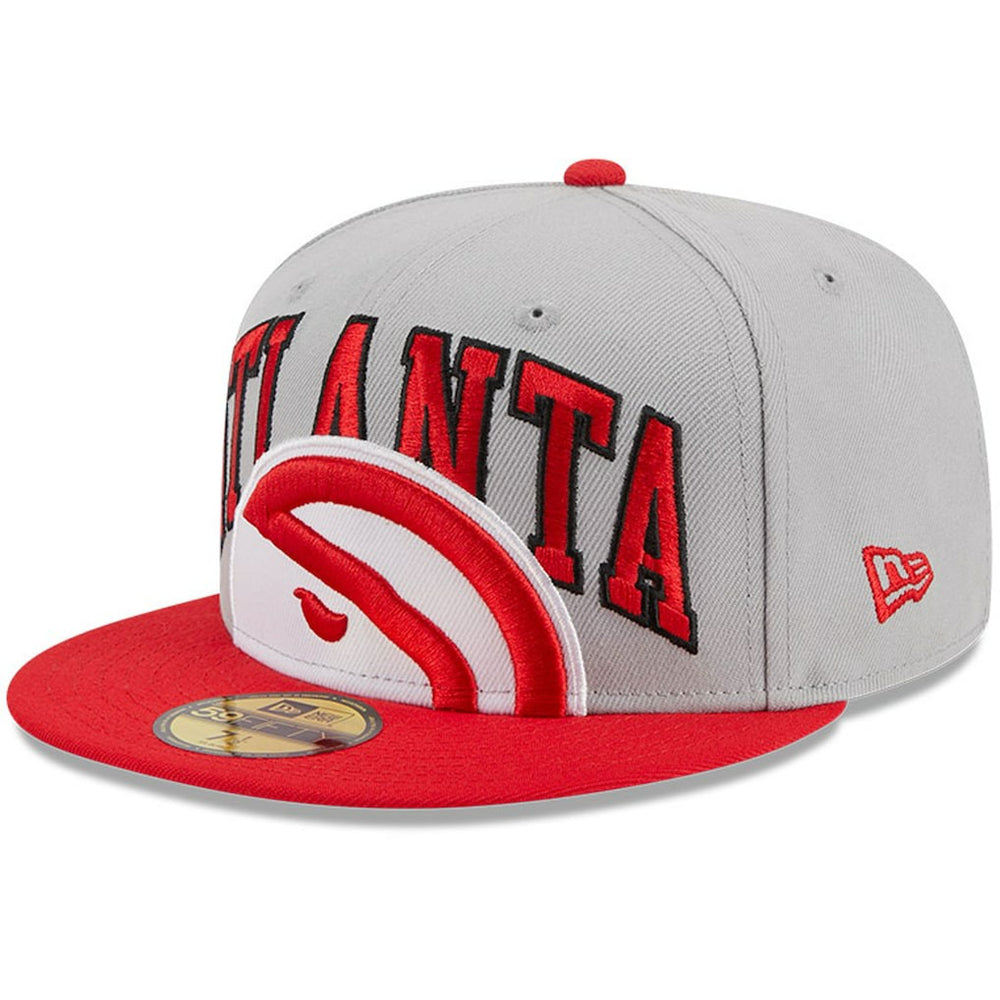 Atlanta Hawks Tip-Off Two-Tone 59FIFTY Fitted Hat Gray/Red - New Era outlet