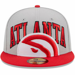 Atlanta Hawks Tip-Off Two-Tone 59FIFTY Fitted Hat Gray/Red - New Era outlet