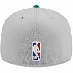 Boston Celtics Tip-Off Two-Tone 59FIFTY Fitted Hat Gray/Kelly Green - New Era