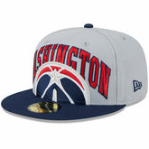 Washington Wizards Tip-Off Two-Tone 59FIFTY Fitted Hat Gray/Navy - New Era