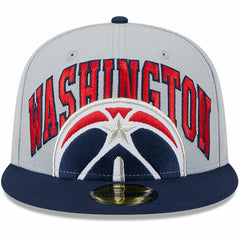 Washington Wizards Tip-Off Two-Tone 59FIFTY Fitted Hat Gray/Navy - New Era