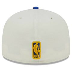 Golden State Warriors Piped Pop Panel 59FIFTY Fitted Hat Cream - New Era