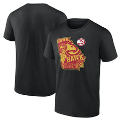 Atlanta Hawks Announcer T-Shirt Black outlet