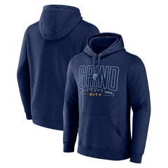 Memphis Grizzlies Huddle Pullover Hoodie Navy