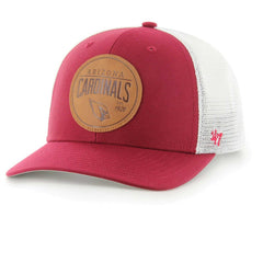 Arizona Cardinals '47 Leather Head Flex Hat - Cardinal Hats