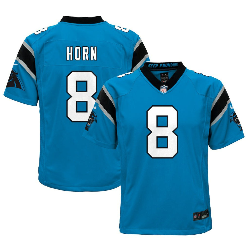 Jaycee Horn Carolina Panthers Youth Game Jersey - Blue Jerseys
