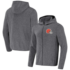 Cleveland Browns NFL x Darius Rucker Collection Fleece Pullover Hoodie - Gray Hoodies