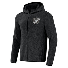 Las Vegas Raiders NFL x Darius Rucker Collection Fleece Pullover Hoodie - Black Hoodies