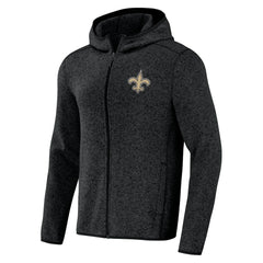 New Orleans Saints NFL x Darius Rucker Collection Fleece Pullover Hoodie - Black Hoodies