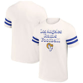 Los Angeles Rams NFL x Darius Rucker Collection Vintage T-Shirt - Cream T-shirts