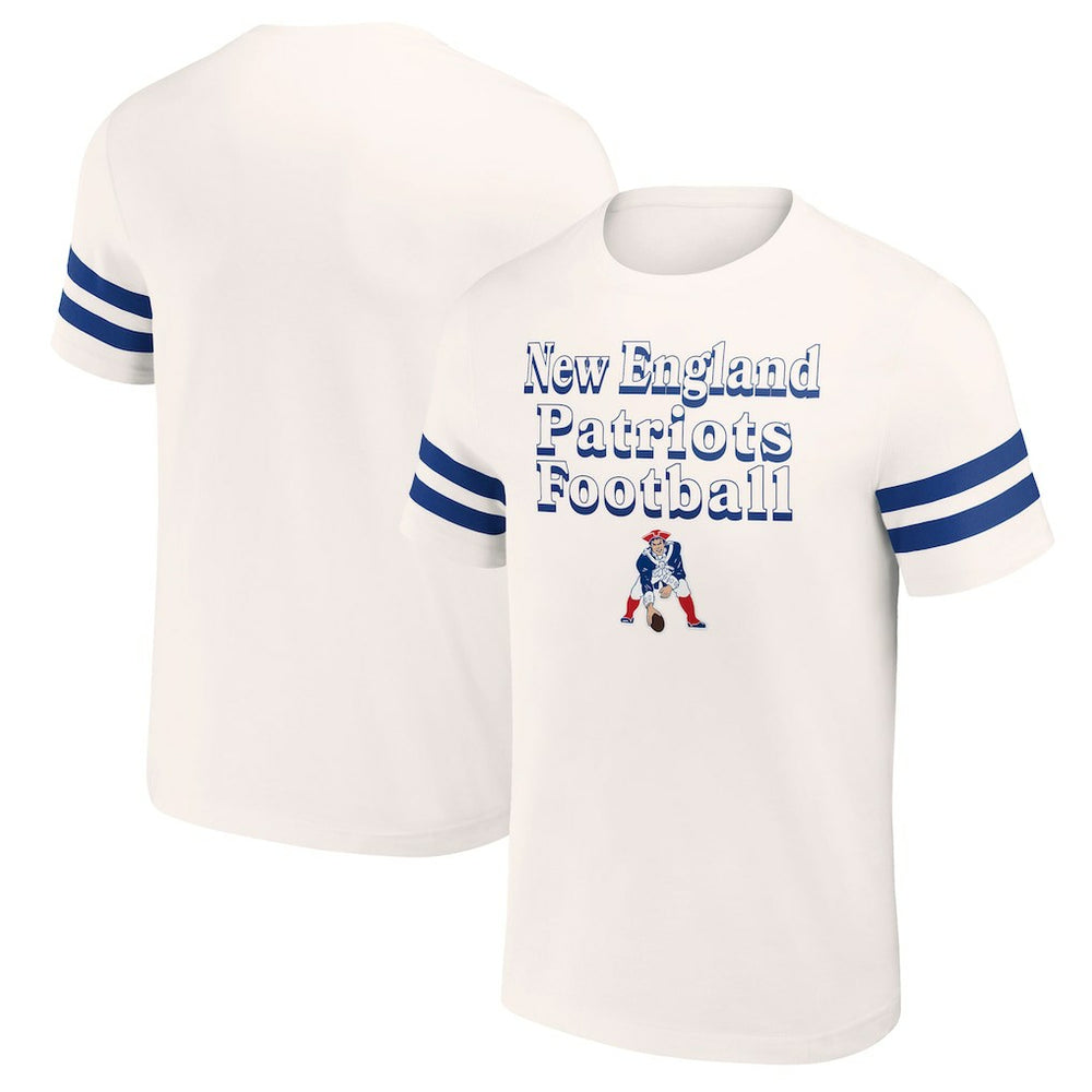 New England Patriots NFL x Darius Rucker Collection Vintage T-Shirt - Cream T-shirts