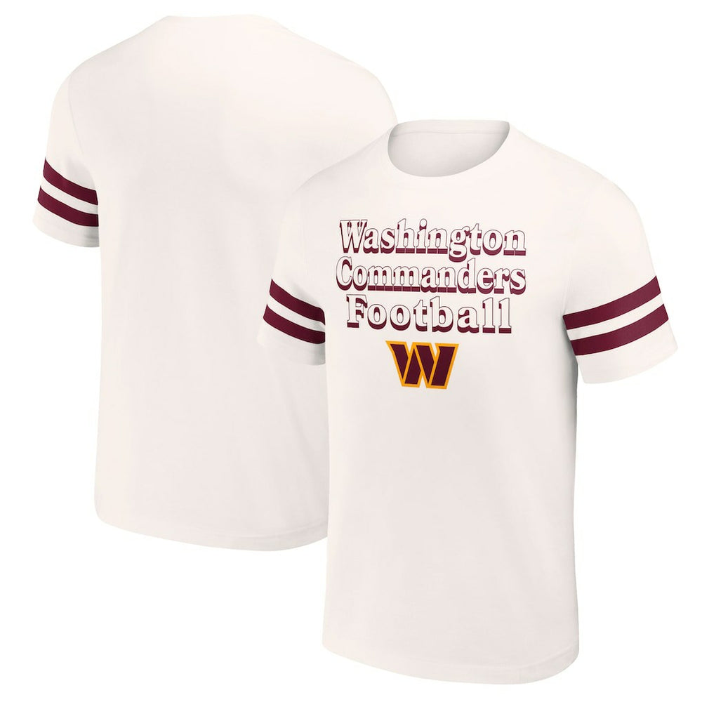 Washington Commanders NFL x Darius Rucker Collection Vintage T-Shirt - Cream T-shirts