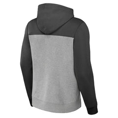 Tampa Bay Buccaneers NFL x Darius Rucker Collection Color Blocked Pullover Hoodie - Heather Gray Hoodies