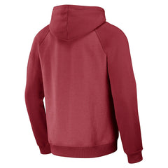 Arizona Cardinals NFL x Darius Rucker Collection Raglan Full-Zip Hoodie - Cardinal Hoodies