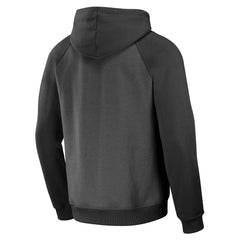Tampa Bay Buccaneers NFL x Darius Rucker Collection Raglan Full-Zip Hoodie - Pewter Hoodies