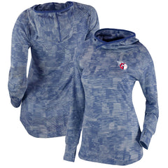 Cleveland Guardians Columbia Women's Omni-Wick Sunday Ball Pullover Hoodie - Navy Hoodies