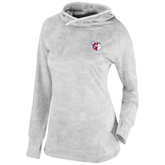 Cleveland Guardians Columbia Women's Omni-Wick Sunday Ball Pullover Hoodie - White Hoodies