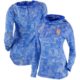 New York Mets Columbia Women's Omni-Wick Sunday Ball Pullover Hoodie - Royal Hoodies