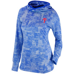 Philadelphia Phillies Columbia Women's Omni-Wick Sunday Ball Pullover Hoodie - Royal Hoodies