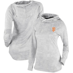 San Francisco Giants Columbia Women's Omni-Wick Sunday Ball Pullover Hoodie - White Hoodies