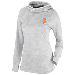 San Francisco Giants Columbia Women's Omni-Wick Sunday Ball Pullover Hoodie - White Hoodies