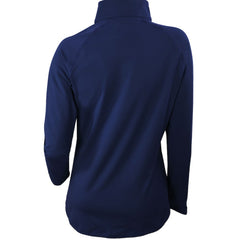 Houston Astros Columbia Women's Omni-Wick Outward Nine Quarter-Zip Pullover Top - Navy Pullover