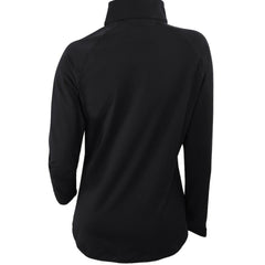 San Diego Padres Columbia Women's Omni-Wick Outward Nine Quarter-Zip Pullover Top - Black Pullover