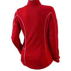 Chicago Cubs Columbia Women's Omni-Wick Shotgun Quarter-Zip Pullover Top - Red Pullover