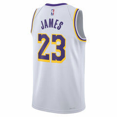 LeBron James Los Angeles Lakers Unisex Swingman Jersey Association Edition White - Nike