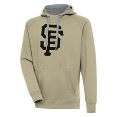 San Francisco Giants Antigua Victory Pullover Hoodie - Khaki Hoodies