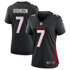 Bijan Robinson Atlanta Falcons Women's Player Jersey - Black Jerseys
