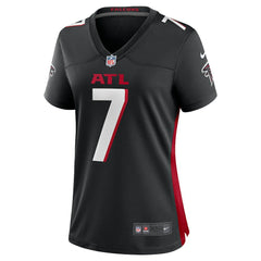 Bijan Robinson Atlanta Falcons Women's Player Jersey - Black Jerseys