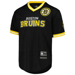 Boston Bruins Pro Standard Classic Mesh V-Neck T-Shirt - Black | US 200041437