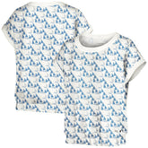 Los Angeles Dodgers Lusso Women's Madge Dolman Tri-Blend T-Shirt - White T-shirts