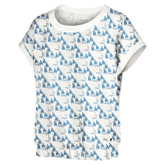 Los Angeles Dodgers Lusso Women's Madge Dolman Tri-Blend T-Shirt - White T-shirts