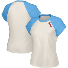 St. Louis Cardinals Lusso Women's Nikki Raglan T-Shirt - White T-shirts