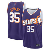 Kevin Durant Phoenix Suns Fast Break Replica Jersey Icon Edition Purple - Fanatics