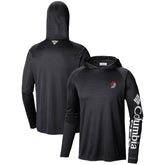 Portland Trail Blazers Terminal Tackle Long Sleeve Hoodie T-Shirt Black - Columbia