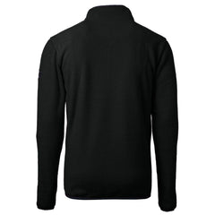 Minnesota Vikings Cutter & Buck Helmet Cascade Eco Sherpa Fleece Quarter-Zip Pullover Jacket - Black Pullover