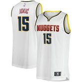 Nikola Jokic Denver Nuggets Fast Break Player Jersey Association Editi- White - Fanatics