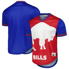 Buffalo Bills Jumbotron 3.0 Mesh V-Neck T-Shirt - Royal T-shirts