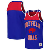 Buffalo Bills Heritage Colorblock Tank Top - Royal/Red Tops